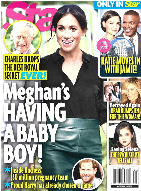 Illustration for article titled This Week in Tabloids: She's Fucking Pregnant!!!